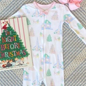 NWT Christmas Footed PJ